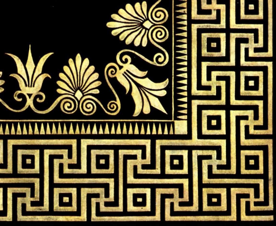 Греческий орнамент - меандр