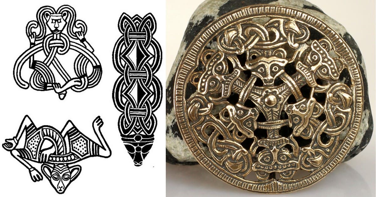 СтильБорре - орнамент викингов