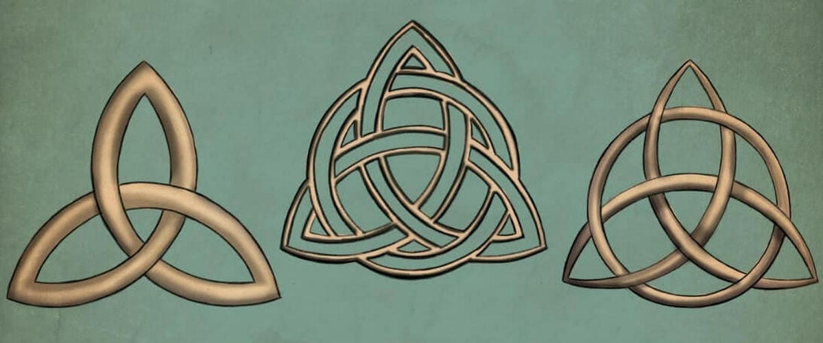 Символы викингов - трикетра 