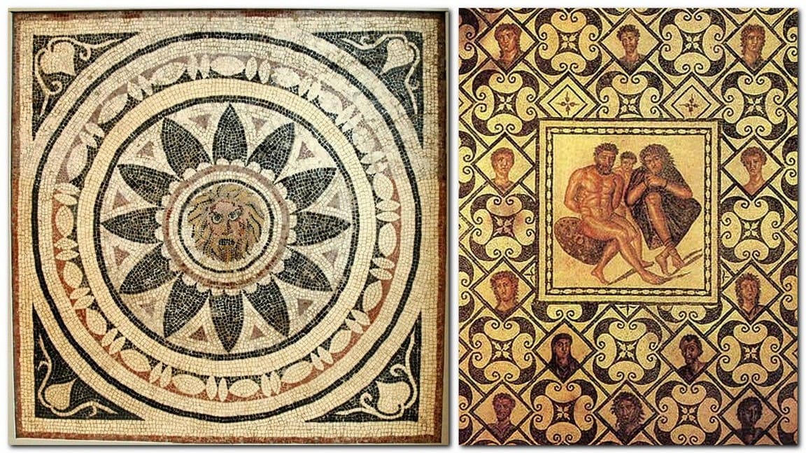Орнамент Древнего Рима. Мозаика