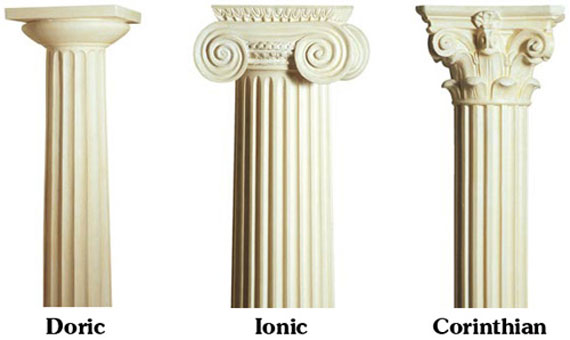Архитектура древней Греции. Колонны